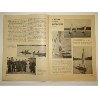 Magazine KANU-SPORT, FALTBOOT-SPORT, NR.25, 17. SEPTEMBER 1938, 24 paginas. Espenlaub militaria